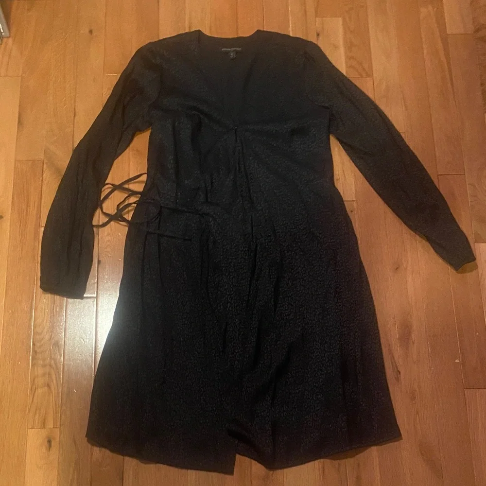 Banana Republic Black Long Sleeve Dress - Picture 1 of 7